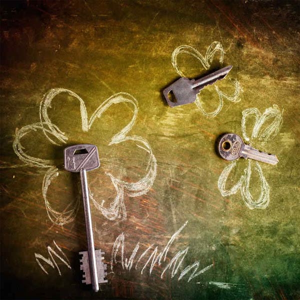 Pictures Made From Keys