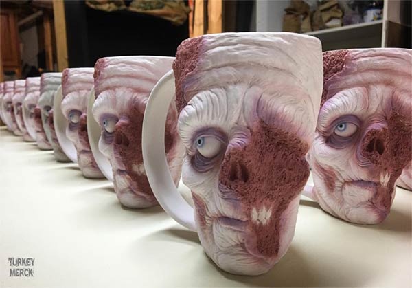 Zombie Coffee Mugs By Turkey Merck