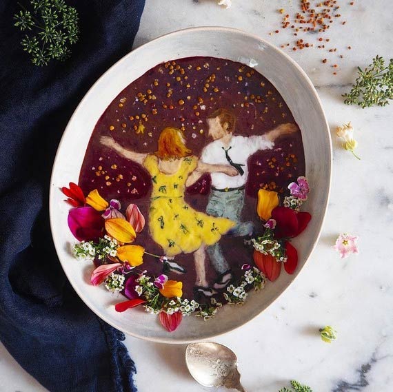 Smoothie Bowl Food Art