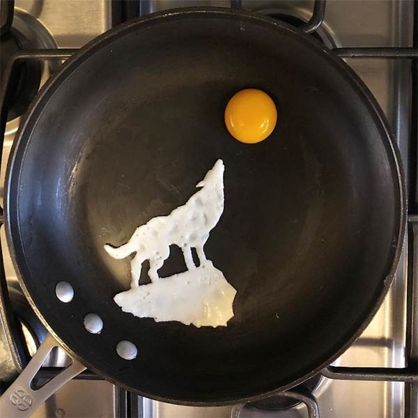 Artist Turns His Breakfast Eggs Into Works Of Art