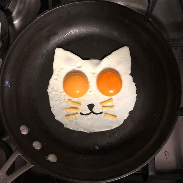 Artist Turns His Breakfast Eggs Into Works Of Art