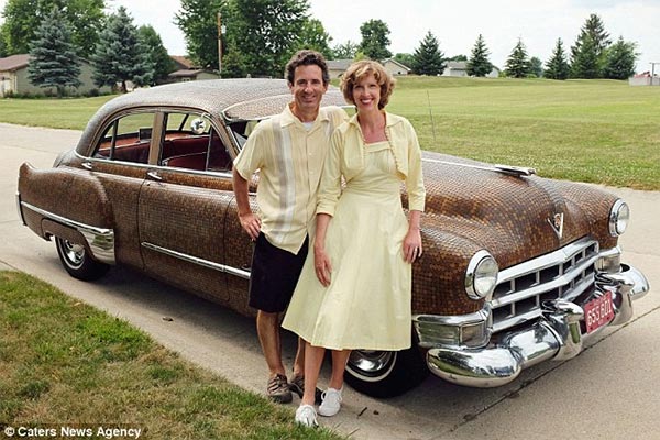 This 1949 Cadillac Is Worth $382.95 Because Of The 38,000 Pennies