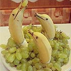 Banana Dolphins in the Sea of Grapes