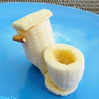 Banana Carved In The Shape of Toilet