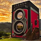 Camera-Shaped Coffee House