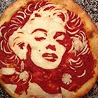 Celebrity Pizza Portraits by Domenico Crolla