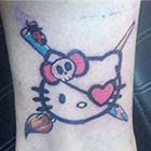 Crazy Yet Inspiring Hello Kitty Tattoos