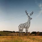 Deer Shaped Pylons