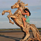 Amazing Sculptures Made Out of Driftwood by Jeffro Uitto