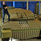 Full-size Tank Made From More Than 5,000 Egg Boxes
