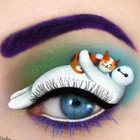 Creative Eye Makeup Art By Israeli Artist Tal Peleg