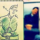 Everyday Scenes Turned into Speed Sketches by Japanese Illustrator