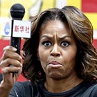 Funny Face Expressions of Michelle Obama