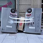 London Garbage Transformed Into Little Monster