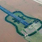 Giant Guitar Made From 7,000 Trees