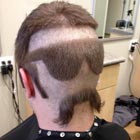 Incredible "Glasses & Mustache" Haircut