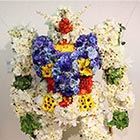 Gundam Made of Flowers