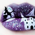 Halloween Lips Makeup by Eva Pernas