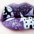 Halloween Lip Makeup by Eva Pernas