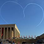 Heart Shape Formed In Sky By Turkish Army