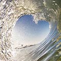 Beautiful Heart-Shaped Wave