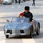Chinese Farmer Built Homemade Replica of Lamborghini Aventador For His Grandson
