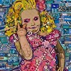 Honey Boo Boo Portrait Made From 25lbs of Garbage