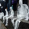 5,000 Melting Ice Sculptures In Birmingham Commemorate Victims Of WWI