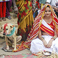 Indian Teenage Girl Marries A Dog To Ward Off Evil Spirit