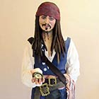 Life-Sized Johnny Depp Cake