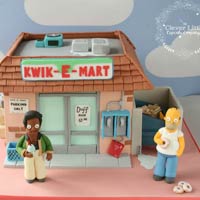 Simpsons Kwik-E-Mart Cake