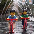 Adventurous LEGO Couple