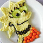 Lisa Simpson Made Out of Food