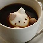 Cute Marshmallow Cats For Your Coffee & Tea