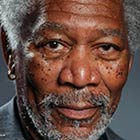 Morgan Freeman Finger-Painting Made with iPad