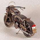 Miniature Motorcycles Made From Watches