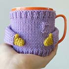 Beautiful Knitted Sweaters For Your Coffee Mugs