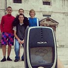 Family Photo Captured with Nokia 3310