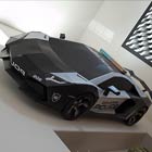 Life Sized Lamborghini Aventador is Made Completely Out of Paper