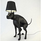 Good Boy & Good Puppy Pooping Dog Lamps