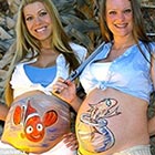 Pregnant Bellies Painted with Incredible Works of Art