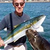 Hungry & Aggressive Sea Lion Grabs Fish & Fisherman