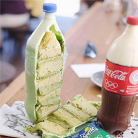 Amazing Cakes That Look Exactly Like Soft Drink Bottles