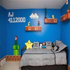 Super Mario-Themed Bedroom