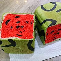 Watermelon Bread Is The New Food Trend In Taiwan