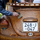 Volkswagen Beetle Made Out of 50,000 Pieces of Wood