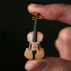 Former Musician Makes The World’s Smallest Violins